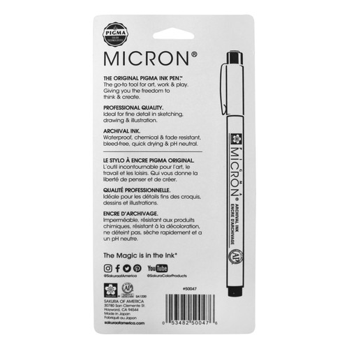 Sakura Pigma Micron Set Assorted 4/Pkg-Black/Sepia - 5A002Z2F-1H0HH