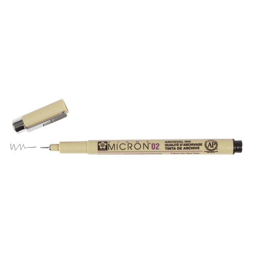Pigma Micron Pens 02 .30mm Open Stock-Black - 5A002Z7M-1H0PR