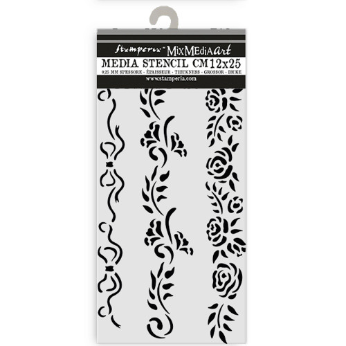 Stamperia Stencil Assortment-Timeless - 5A0031BP-1H2ZD Stamperia Stencil Assortment-Timeless - 5A0031BP-1H2ZD