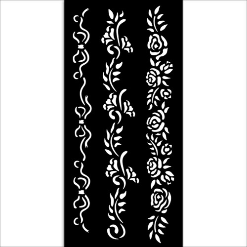 Stamperia Stencil Assortment-Timeless - 5A0031BP-1H2ZD Stamperia Stencil Assortment-Timeless - 5A0031BP-1H2ZD