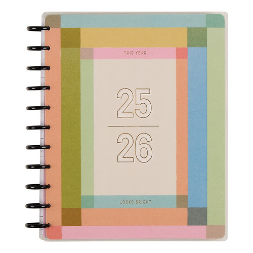 Happy Planner 12-Month Big Disc Bound Planner-Book Club; July '25 June '26 5A003267-1H3TK