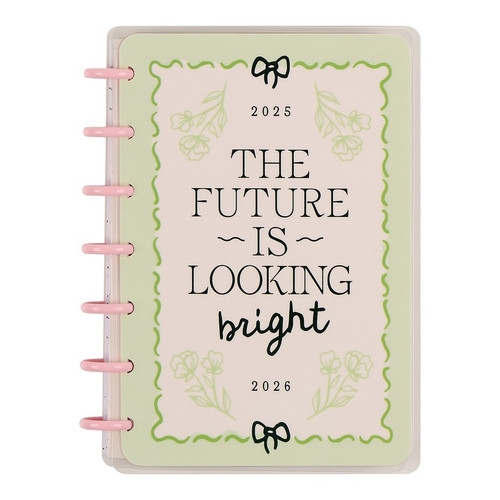 Happy Planner 12-Month Mini Disc Bound Planner-Everyday Coquette; July '25 - June '26 - 5A00325P-1H3TL