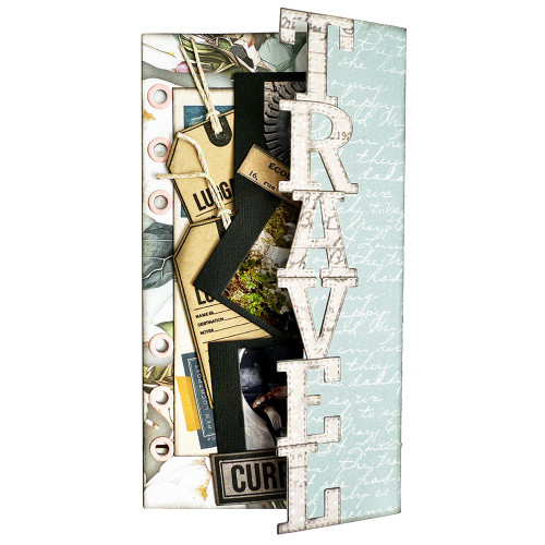 Elizabeth Craft Metal Die-Sidekick Essentials 34 - Travel Fold Out - 5A0031ZK-1H3LX