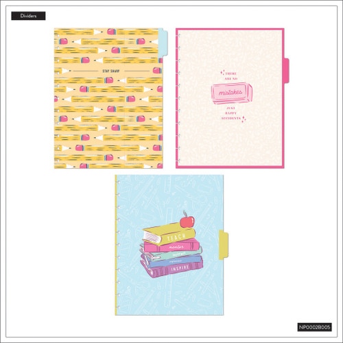 Happy Planner Big Disc Bound Notebook-Pawsitive Teacher - 5A00325V-1H3TQ Happy Planner Big Disc Bound Notebook-Pawsitive Teacher - 5A00325V-1H3TQ