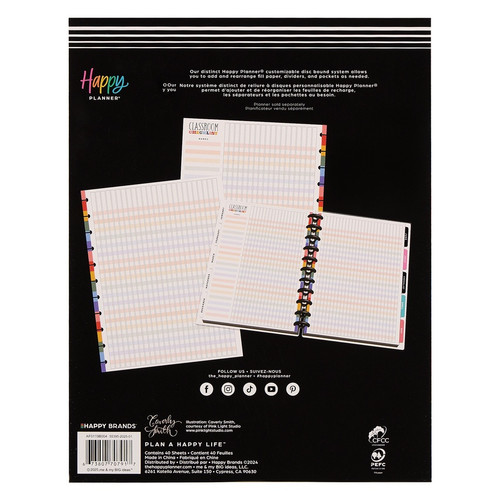 Happy Planner Big Fill Paper-Teachers Are Heroes - 5A00325S-1H3TR