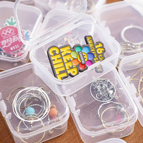 Dress My Craft Clear Storage Box-Rectangular, 5.5x4cm - 5A003093-1H1SQ Dress My Craft Clear Storage Box-Rectangular, 5.5x4cm - 5A003093-1H1SQ