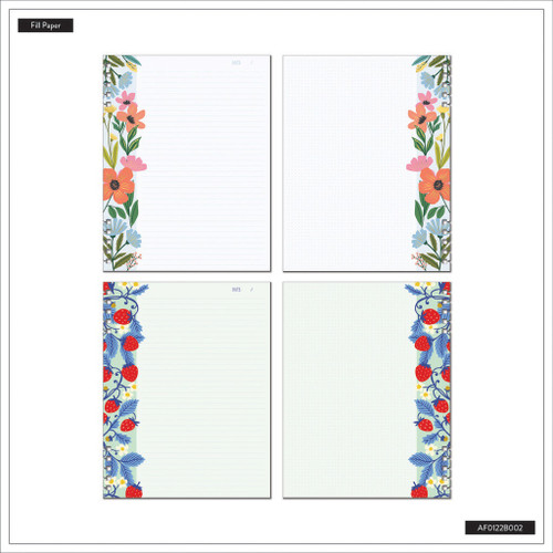 Happy Planner Big Customizable Fill Paper-Teaching Seasons - 5A00325N-1H3V0