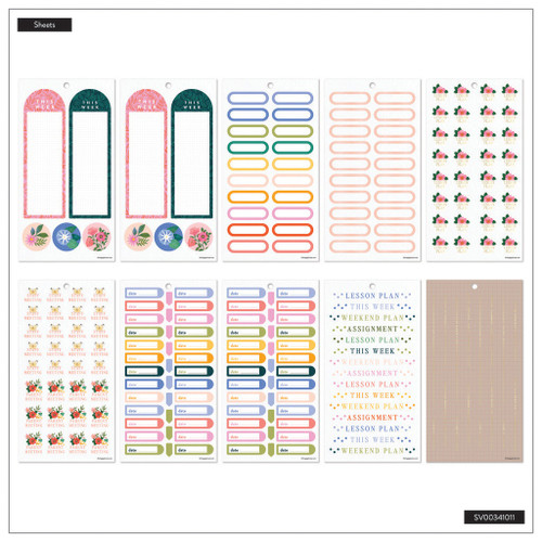 Happy Planner Big Sticker Value Pack 30/Sheets-Garden Joy - 5A00325X-1H3V1 Happy Planner Big Sticker Value Pack 30/Sheets-Garden Joy - 5A00325X-1H3V1