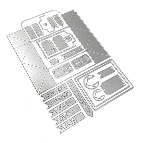 Elizabeth Craft Metal Die-Box Envelope - 5A0031ZJ-1H3M4 - 741527317768