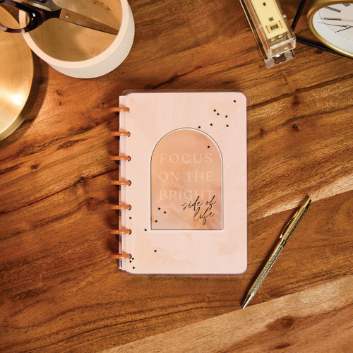 Happy Planner 12-Month Mini Disc Bound Planner-Dainty Neutrals; July '25 - June '26 - 5A00325Z-1H3V4 Happy Planner 12-Month Mini Disc Bound Planner-Dainty Neutrals; July '25 - June '26 - 5A00325Z-1H3V4