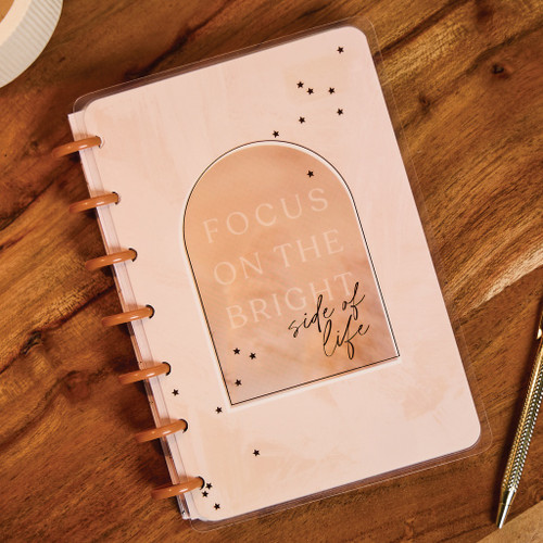 Happy Planner 12-Month Mini Disc Bound Planner-Dainty Neutrals; July '25 - June '26 - 5A00325Z-1H3V4 Happy Planner 12-Month Mini Disc Bound Planner-Dainty Neutrals; July '25 - June '26 - 5A00325Z-1H3V4