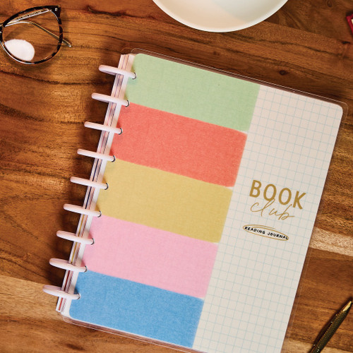 Happy Planner Classic Disc Bound Journal-Book Club Reading - 5A00325T-1H3VB