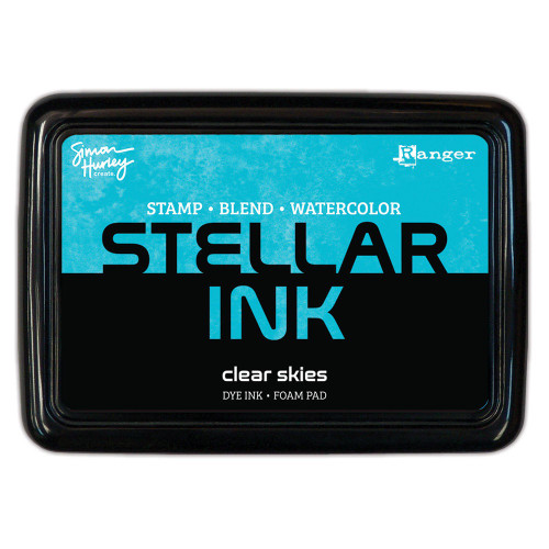 3 Pack - Simon Hurley create. Stellar Ink Pads-Clear Skies - 5A0031YP-1H3LS - 789541088561