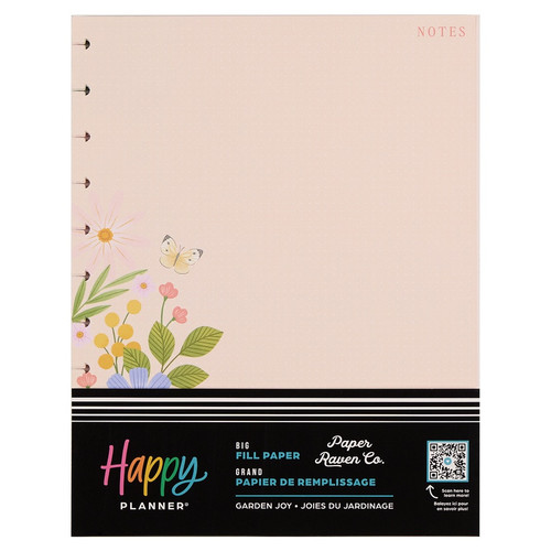 Happy Planner Big Fill Paper-Garden Joy - 5A00325G-1H3V7 - 673807703582