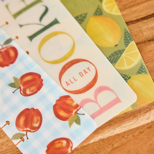 3 Pack - Happy Planner Classic Snap-In Bookmarks 3/Pkg-Fruit Stand - 5A00325H-1H3V2 3 Pack - Happy Planner Classic Snap-In Bookmarks 3/Pkg-Fruit Stand - 5A00325H-1H3V2