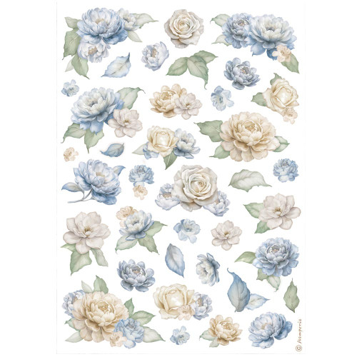 Stamperia Rice Paper A4 6/Pkg-Timeless - 5A0031CL-1H2ZQ Stamperia Rice Paper A4 6/Pkg-Timeless - 5A0031CL-1H2ZQ