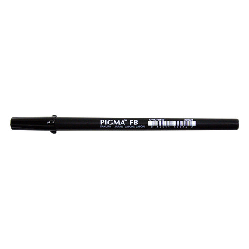 3 Pack - Sakura Pigma Professional Fine Brush Pen -Black - 5A002Z2W-1H0HF - 084511399242