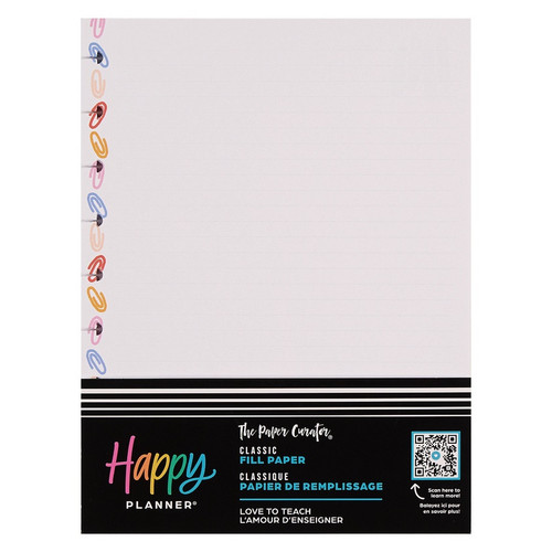 2 Pack - Happy Planner Classic Fill Paper-Love To Teach - 5A003262-1H3TN - 673807703520