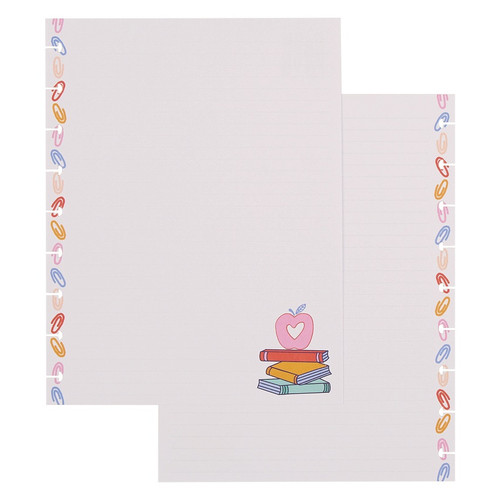 2 Pack - Happy Planner Classic Fill Paper-Love To Teach - 5A003262-1H3TN 2 Pack - Happy Planner Classic Fill Paper-Love To Teach - 5A003262-1H3TN