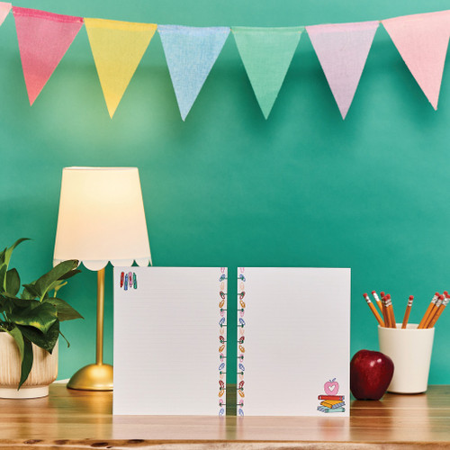 2 Pack - Happy Planner Classic Fill Paper-Love To Teach - 5A003262-1H3TN 2 Pack - Happy Planner Classic Fill Paper-Love To Teach - 5A003262-1H3TN