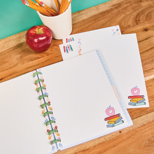 2 Pack - Happy Planner Classic Fill Paper-Love To Teach - 5A003262-1H3TN 2 Pack - Happy Planner Classic Fill Paper-Love To Teach - 5A003262-1H3TN