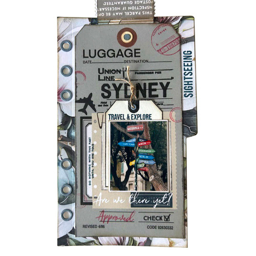 Elizabeth Craft Clear Stamps-Travels From The Past 3 - 5A0031ZL-1H3M6