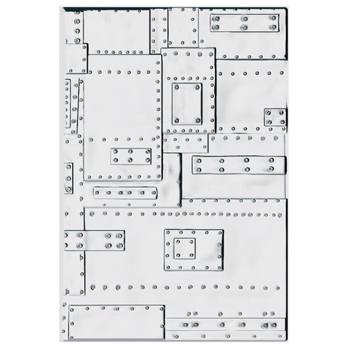 Sizzix 3D Texture Fades Embossing Folder A5 by Tim Holtz-Foundry - 5A002MWM-1GP9Z