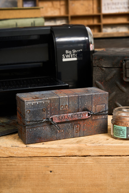 Sizzix 3D Texture Fades Embossing Folder A5 by Tim Holtz-Foundry - 5A002MWM-1GP9Z