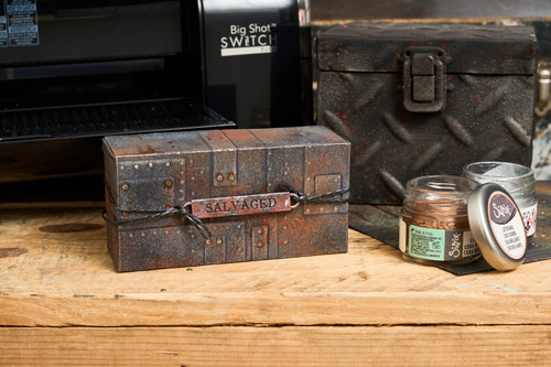 Sizzix 3D Texture Fades Embossing Folder A5 by Tim Holtz-Foundry - 5A002MWM-1GP9Z