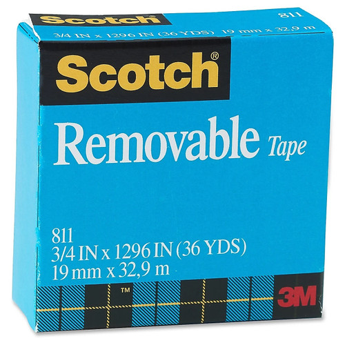 Scotch Wall- Safe Removable Tape-.75"X1296" - 5A0030RD-1H267