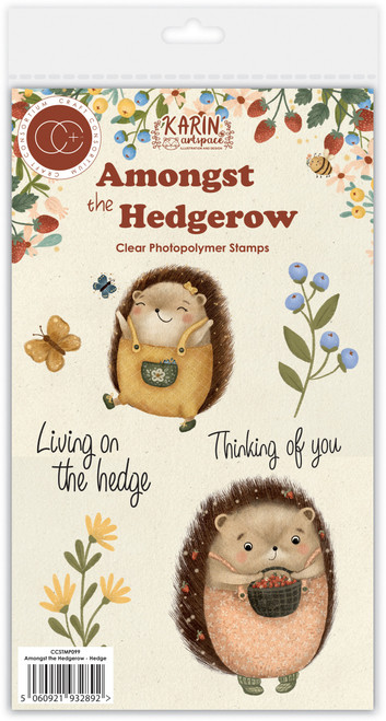 Craft Consortium Photopolymer Clear Stamp Set-Hedge - 5A00321Z-1H3QC - 5060921932892