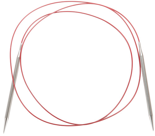 ChiaoGoo Red Lace Stainless Circular Knitting Needles 60"-Size 8/5mm 7060-8 - 0812208028263