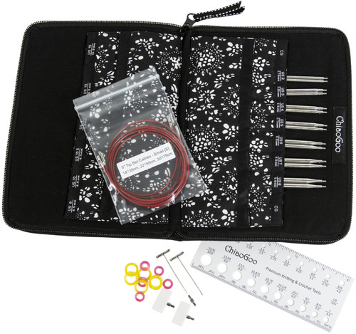 ChiaoGoo TWIST Red Lace Interchangeable 5" Tip Set-Small - 7500-S ChiaoGoo TWIST Red Lace Interchangeable 5" Tip Set-Small - 7500-S