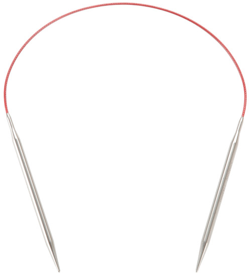 ChiaoGoo Red Lace Stainless Circular Knitting Needles 16"-Size 10.5/6.5mm 7016-105 - 0812208027266