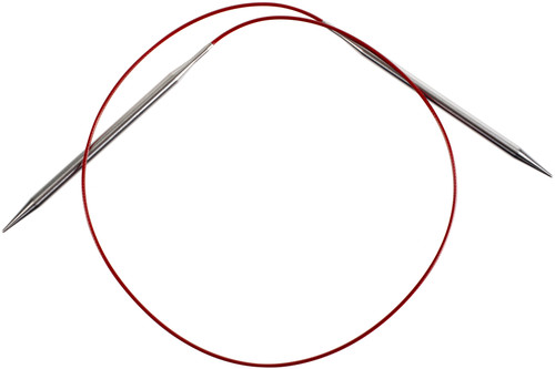 ChiaoGoo Red Lace Stainless Circular Knitting Needles 32"-Size 10/6mm 7032-10