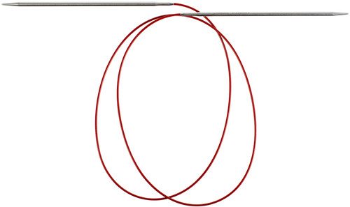 ChiaoGoo Red Lace Stainless Circular Knitting Needles 40"-Size 3/3.25mm 7040-3