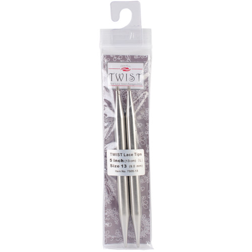 ChiaoGoo TWIST Red Lace Interchangeable Tips 5"-Size 13/9mm 7505-13 - 0812208028720