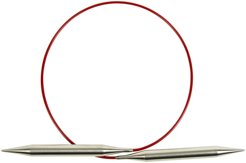 ChiaoGoo Red Lace Stainless Circular Knitting Needles 32"-Size 17/12.75mm - 7032-17