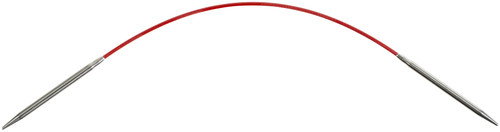 ChiaoGoo Red Circular Knitting Needles 9"-Size 2.5/3mm - 6009-2-5