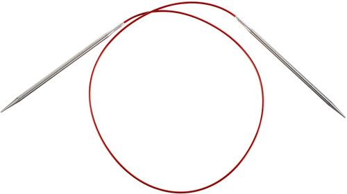 ChiaoGoo Red Lace Stainless Circular Knitting Needles 32"-Size 7/4.5mm 7032-7
