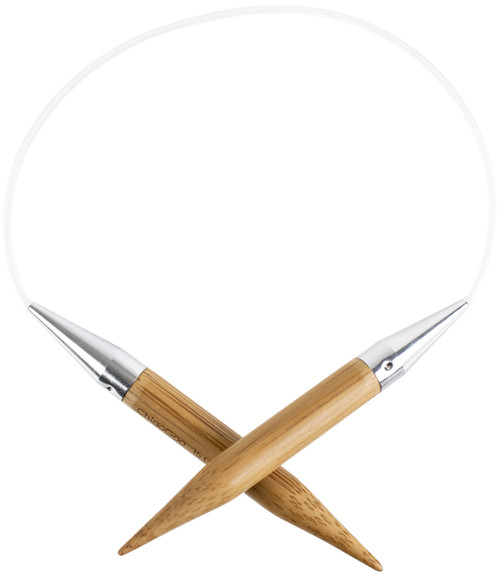 ChiaoGoo Bamboo Circular Knitting Needles 16"-Size 15/10mm 2016-15