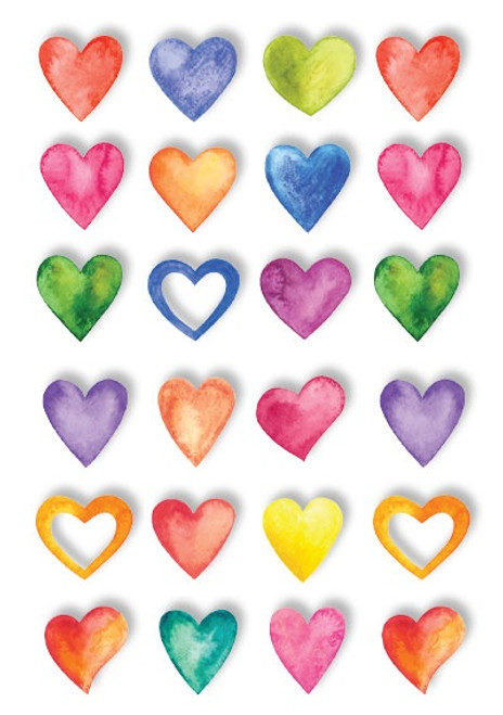 Paper House Pop Up Stickers-Hearts - 5A0031N2-1H372 - 767636139732