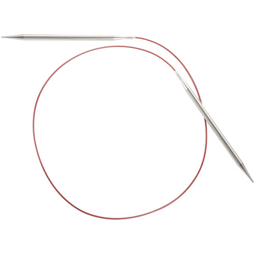 ChiaoGoo Red Lace Stainless Circular Knitting Needles 32"-Size 00/1.75mm 7032-00