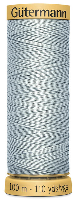 Gutermann Natural Cotton Thread 110yd-Light Tile Blue - 103C-7510 - 077780011168 Gutermann Natural Cotton Thread 110yd-Light Tile Blue - 103C-7510 - 077780011168