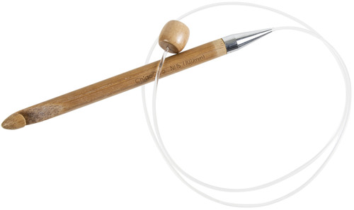 ChiaoGoo Flexible Tunisian Hook 32"-Size N15/10mm 5132-N