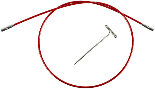 ChiaoGoo TWIST Red Lace Interchangeable Cables 14"-Small 7514-S