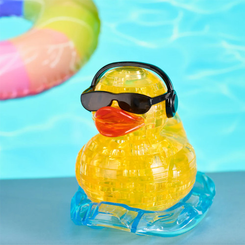 BePuzzled 3D Crystal Puzzle-Yellow Rock'n Duck - 5A0031WW-1H3HP BePuzzled 3D Crystal Puzzle-Yellow Rock'n Duck - 5A0031WW-1H3HP