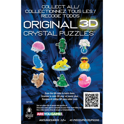 BePuzzled 3D Crystal Puzzle-Yellow Rock'n Duck - 5A0031WW-1H3HP BePuzzled 3D Crystal Puzzle-Yellow Rock'n Duck - 5A0031WW-1H3HP