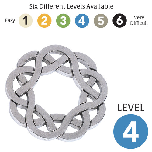BePuzzled Hanayama Cast Puzzle-Level 4 Coaster - 5A0031W4-1H3HX BePuzzled Hanayama Cast Puzzle-Level 4 Coaster - 5A0031W4-1H3HX