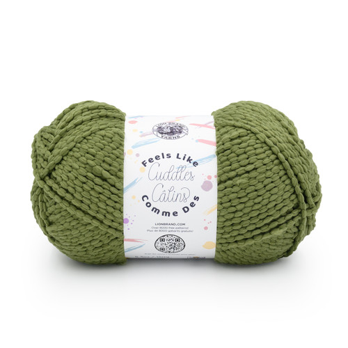 3 Pack - Lion Brand Feels Like Cuddles Yarn-Leek - 5A0032DC-1H43D - 023032174976